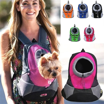 Outdoor Pet Dog Carrier Bag Portable Travel Backpack