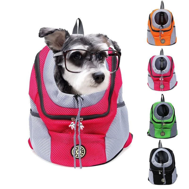 Outdoor Pet Dog Carrier Bag Portable Travel Backpack