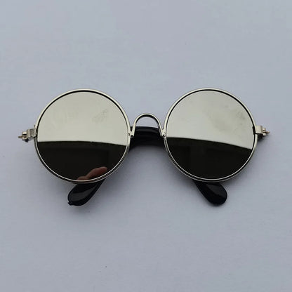 Lovely Vintage Round Cat Sunglasses Reflection Eye wear