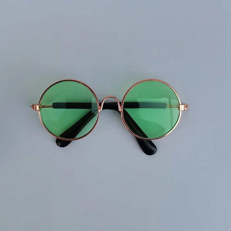 Lovely Vintage Round Cat Sunglasses Reflection Eye wear