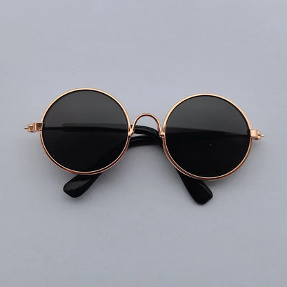 Lovely Vintage Round Cat Sunglasses Reflection Eye wear