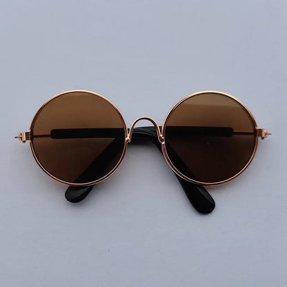 Lovely Vintage Round Cat Sunglasses Reflection Eye wear