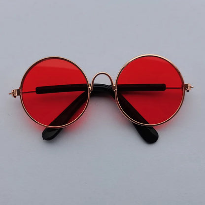 Lovely Vintage Round Cat Sunglasses Reflection Eye wear