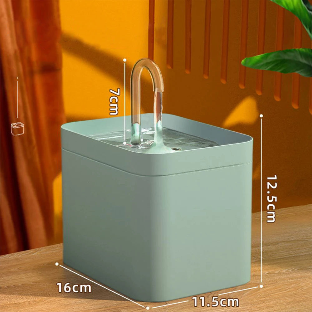 Ultra-Quiet Cat Water Fountain Filter Smart Automatic Pet Dog