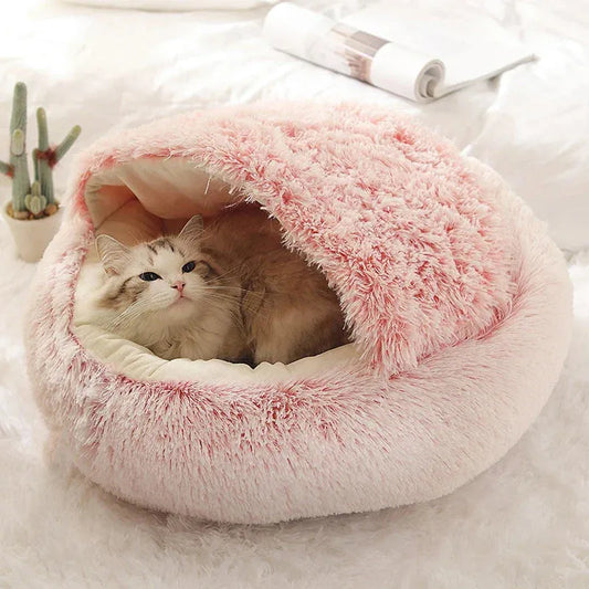 Cat Bed Pet Mattress Warm Soft Plush Pet Bed with Cover