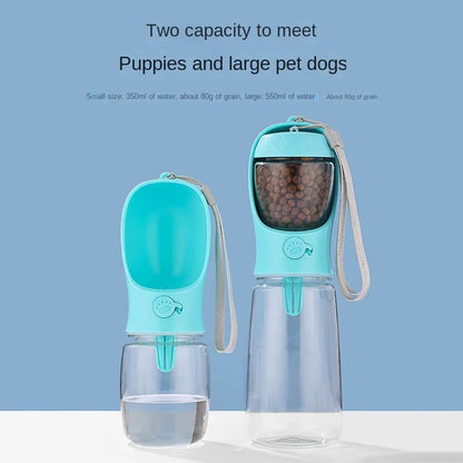 Pets Water Bottle Portable Food Grade Material Dog Cat