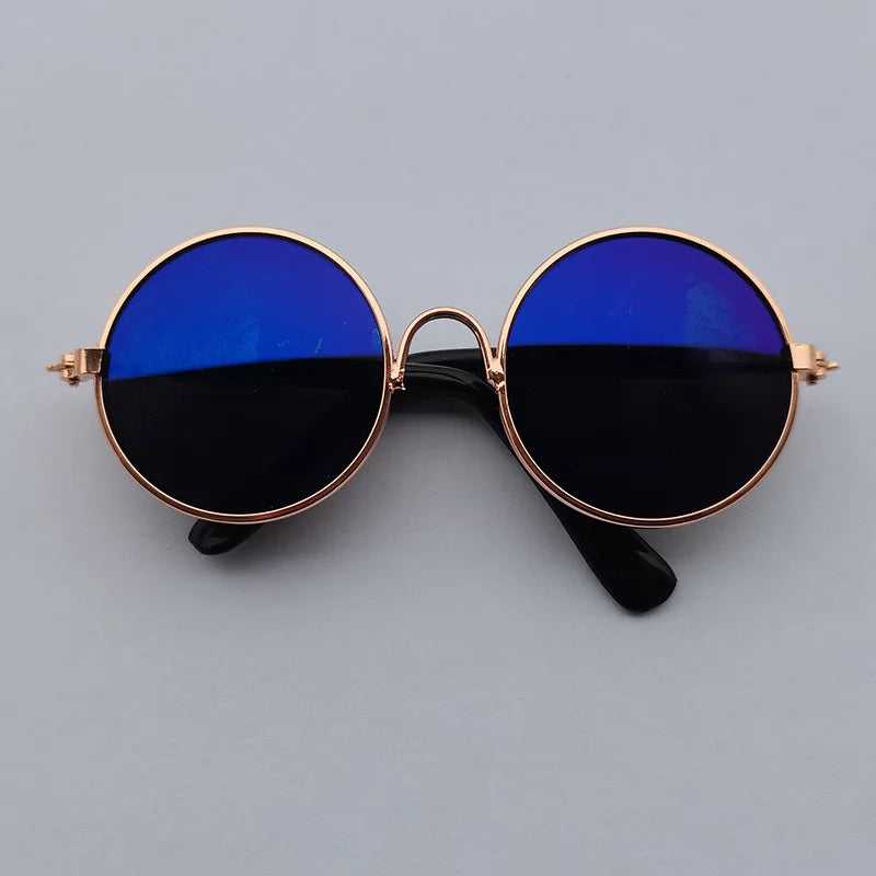 Lovely Vintage Round Cat Sunglasses Reflection Eye wear
